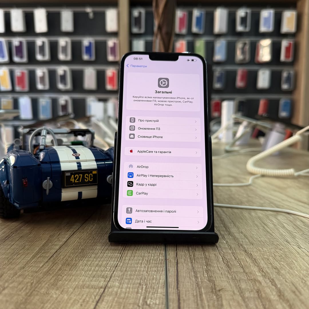 Результат замены стекла iPhone 13 Pro Max после ремонта