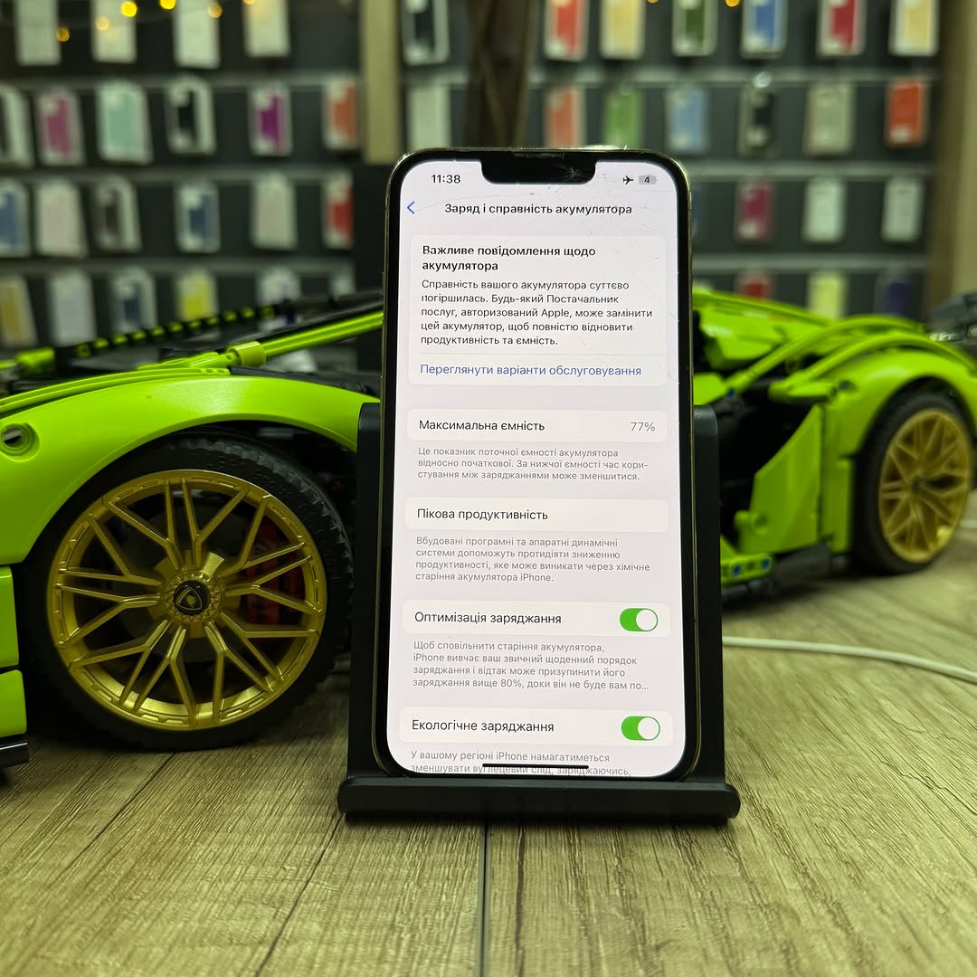 Диагностика дисплея iPhone 13 Pro перед заменой стекла