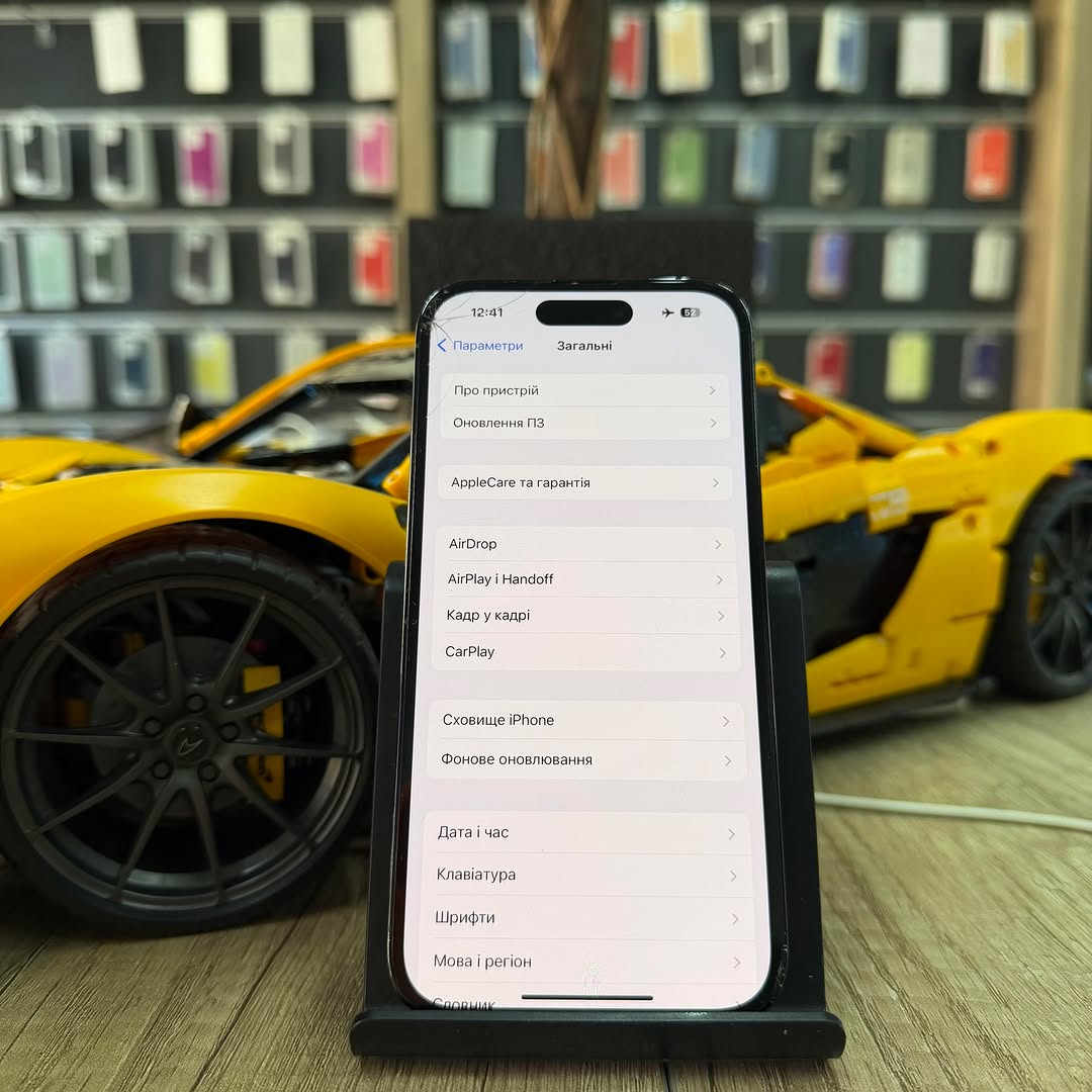 Диагностика дисплея iPhone 14 Pro перед заменой стекла
