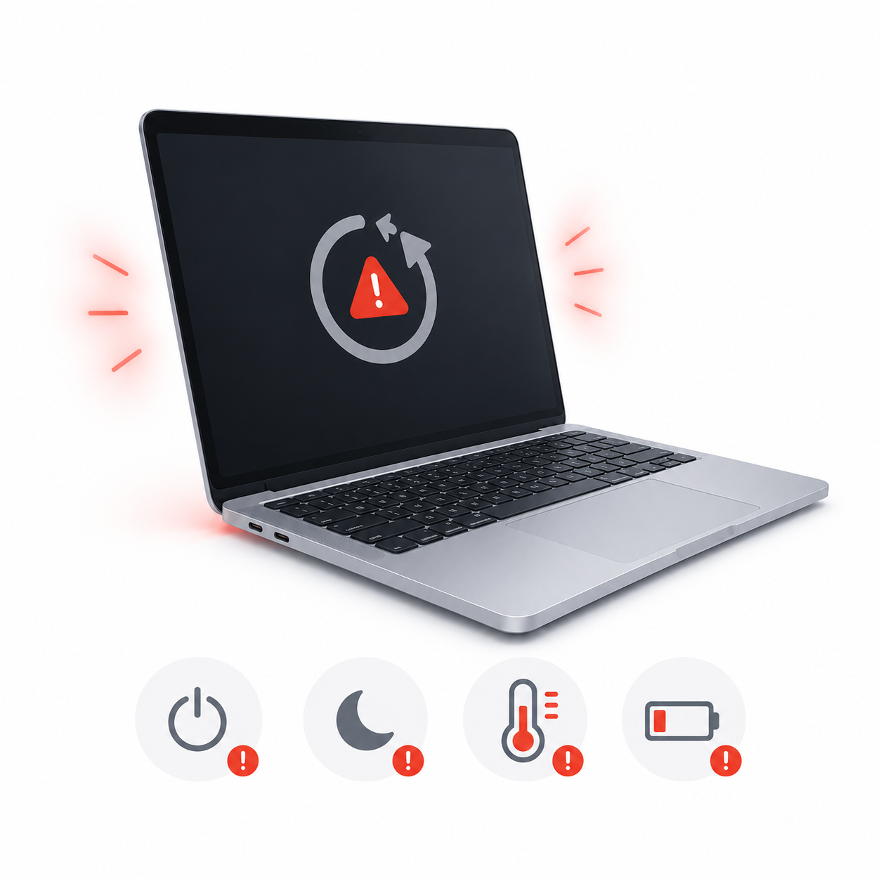 MacBook Pro Retina Intel сам выключается или перезагружается — ремонт в Харькове