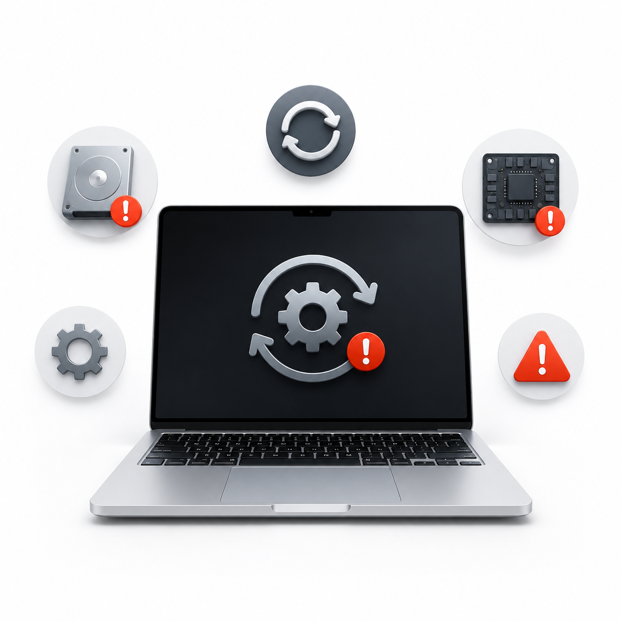 MacBook Pro Retina Intel постоянно загружается в Recovery — ремонт в Харькове