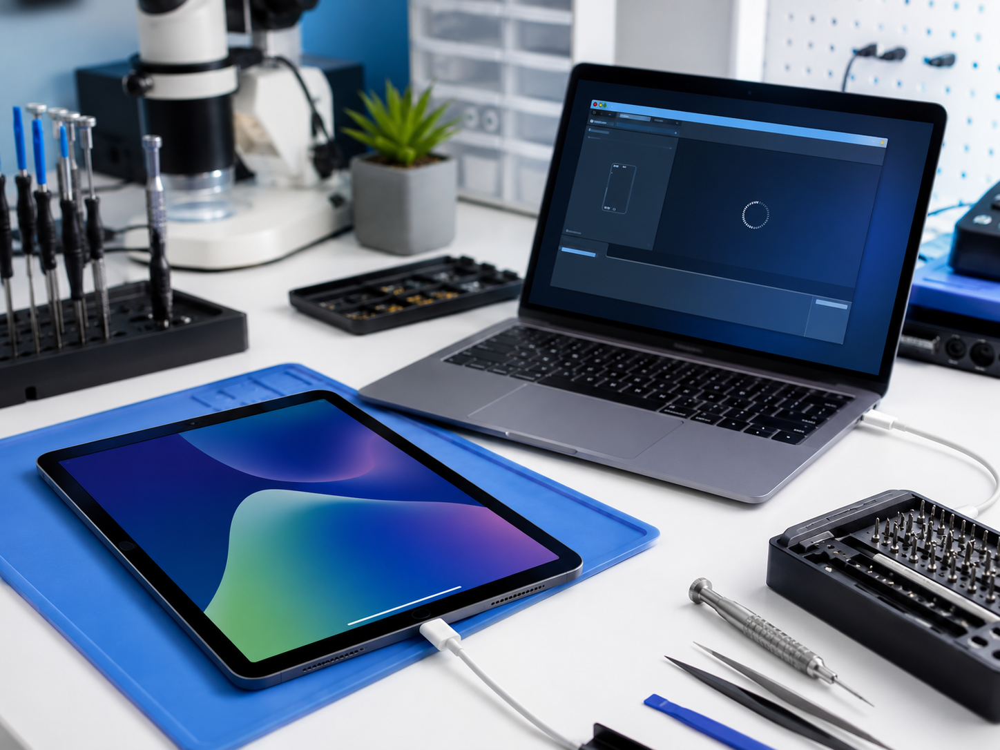 Компьютер не видит iPad — диагностика кабеля, разъёма и платы