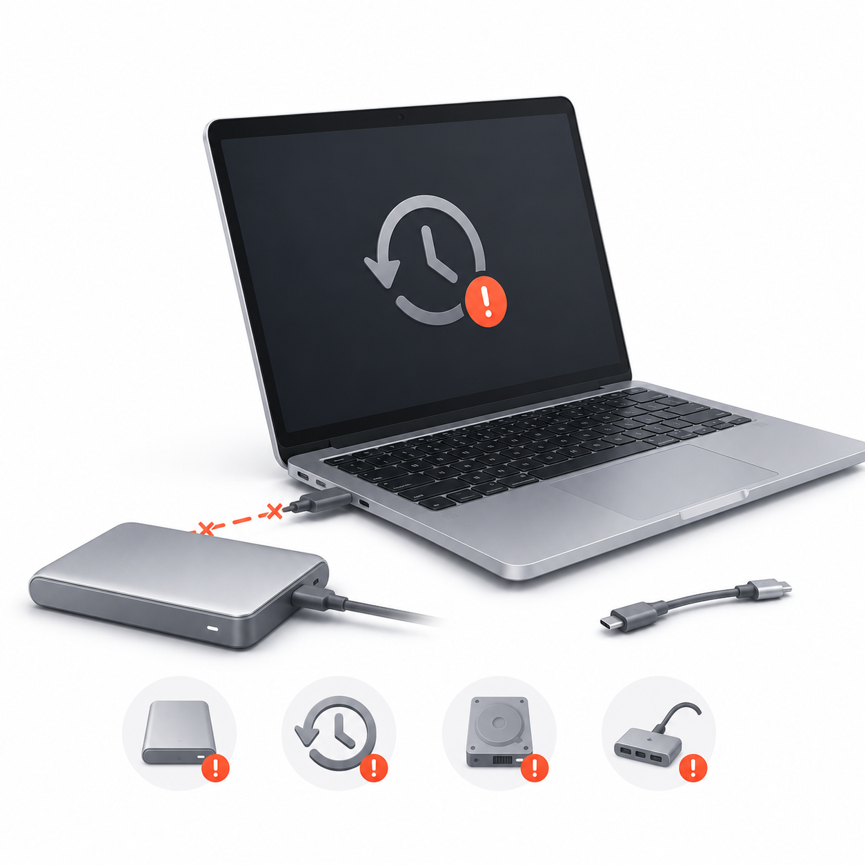 MacBook Pro Retina Intel не делает резервную копию Time Machine — ремонт в Харькове