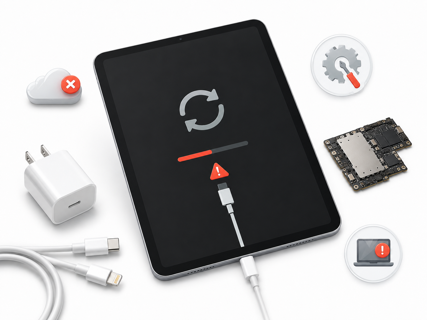 iPad mini не обновляется iPadOS — диагностика и восстановление в iXpert