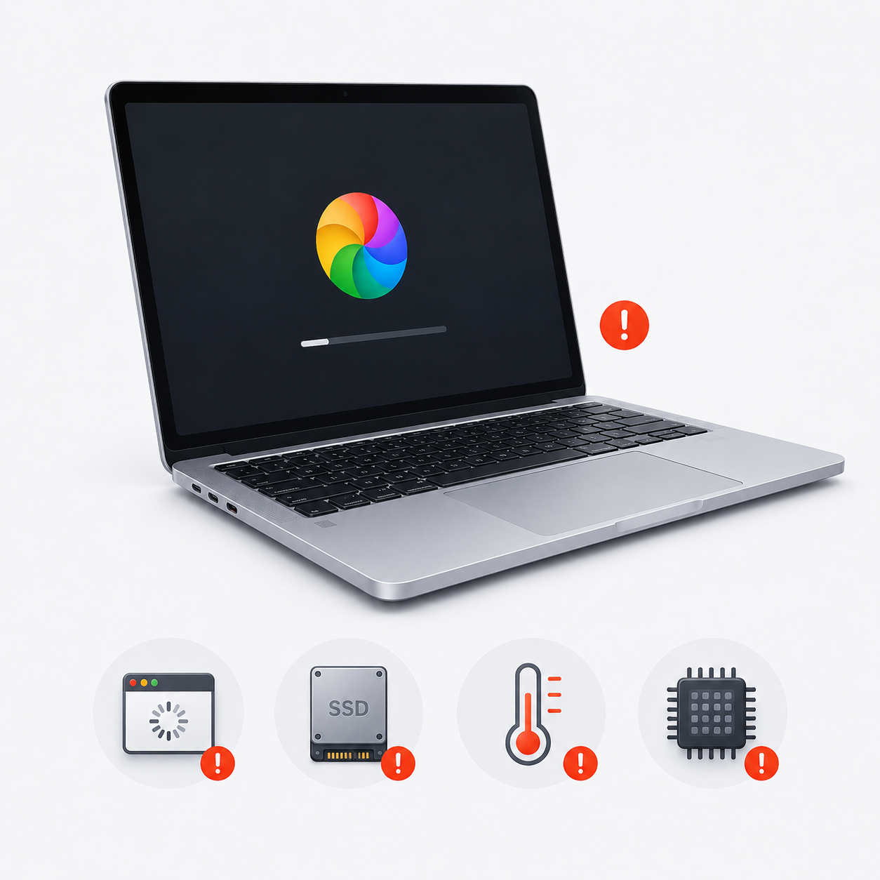 MacBook Pro Retina / Intel тормозит и зависает — диагностика в Харькове