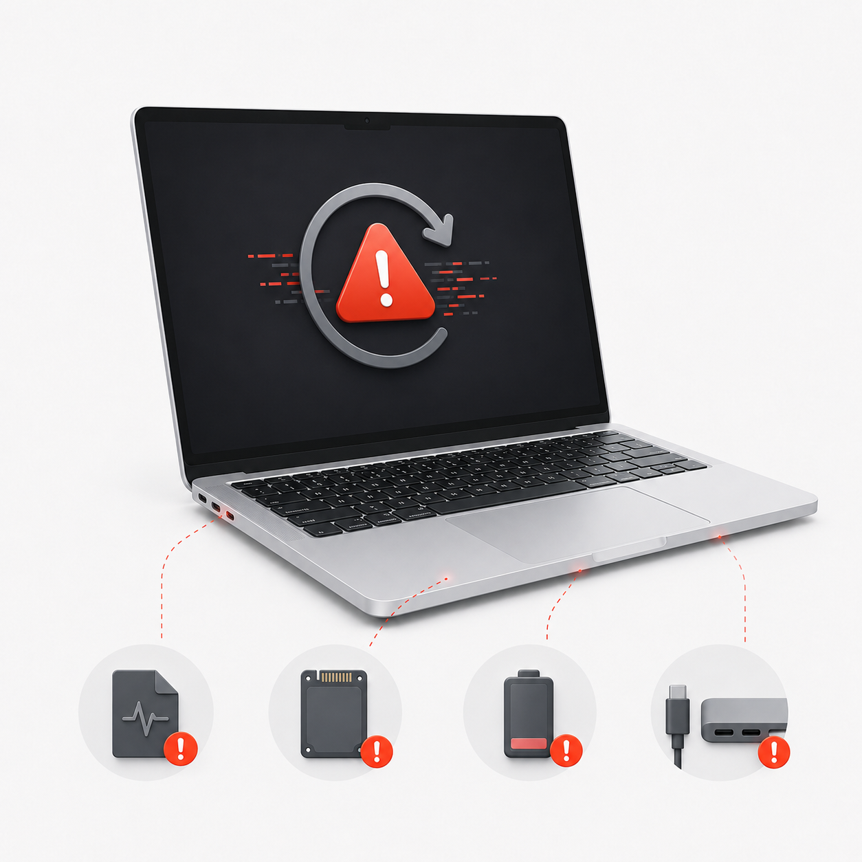 Kernel Panic на MacBook Pro Retina Intel — ремонт в Харькове
