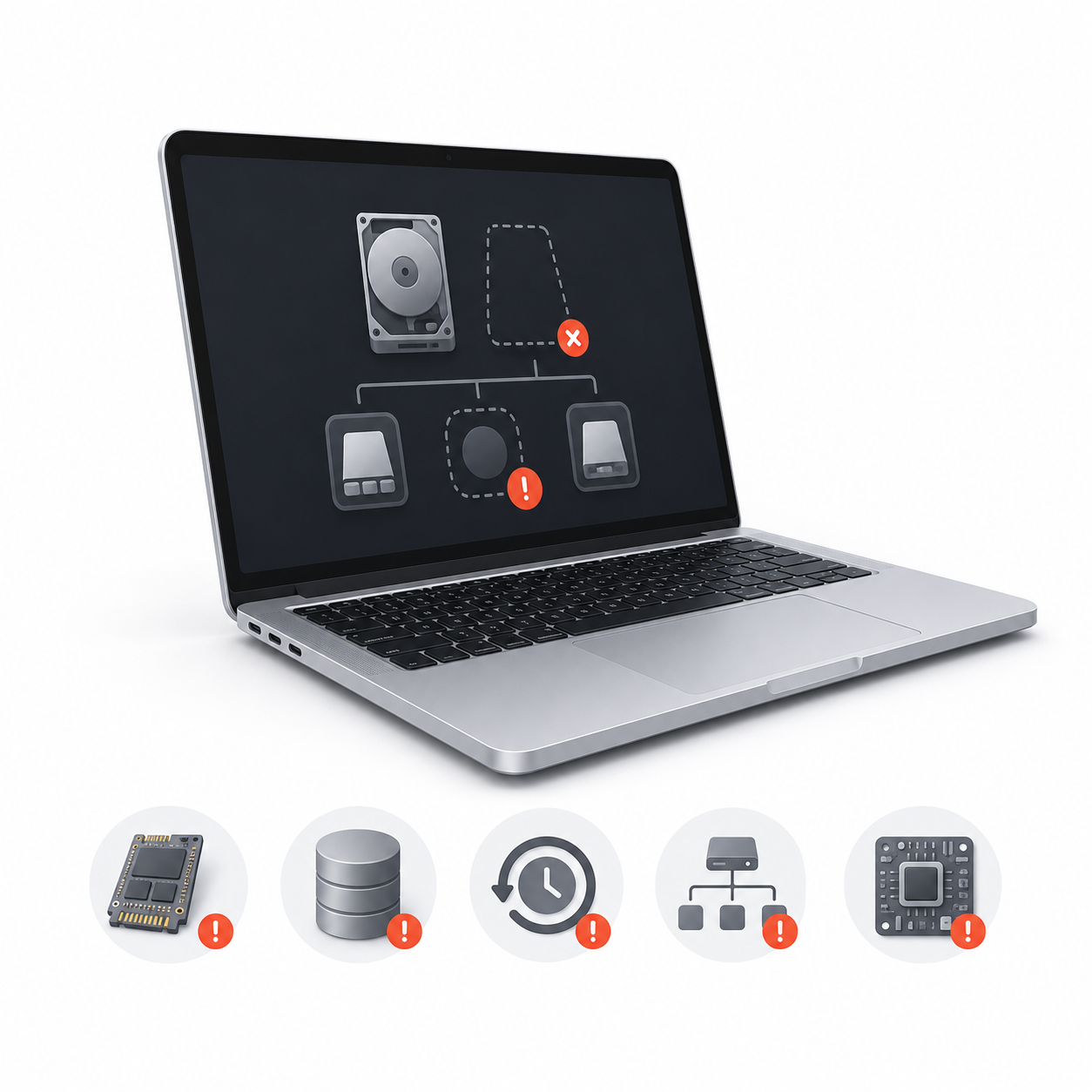 MacBook Pro Retina Intel не видит Macintosh HD — ремонт в Харькове