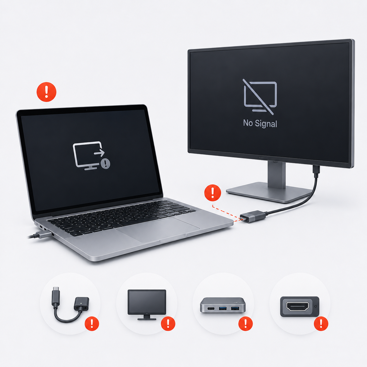 MacBook Pro Retina / Intel не видит внешний монитор — диагностика в Харькове