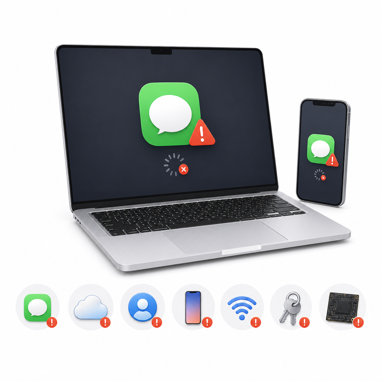 Не работает iMessage на MacBook Pro Retina Intel — ремонт в Харькове