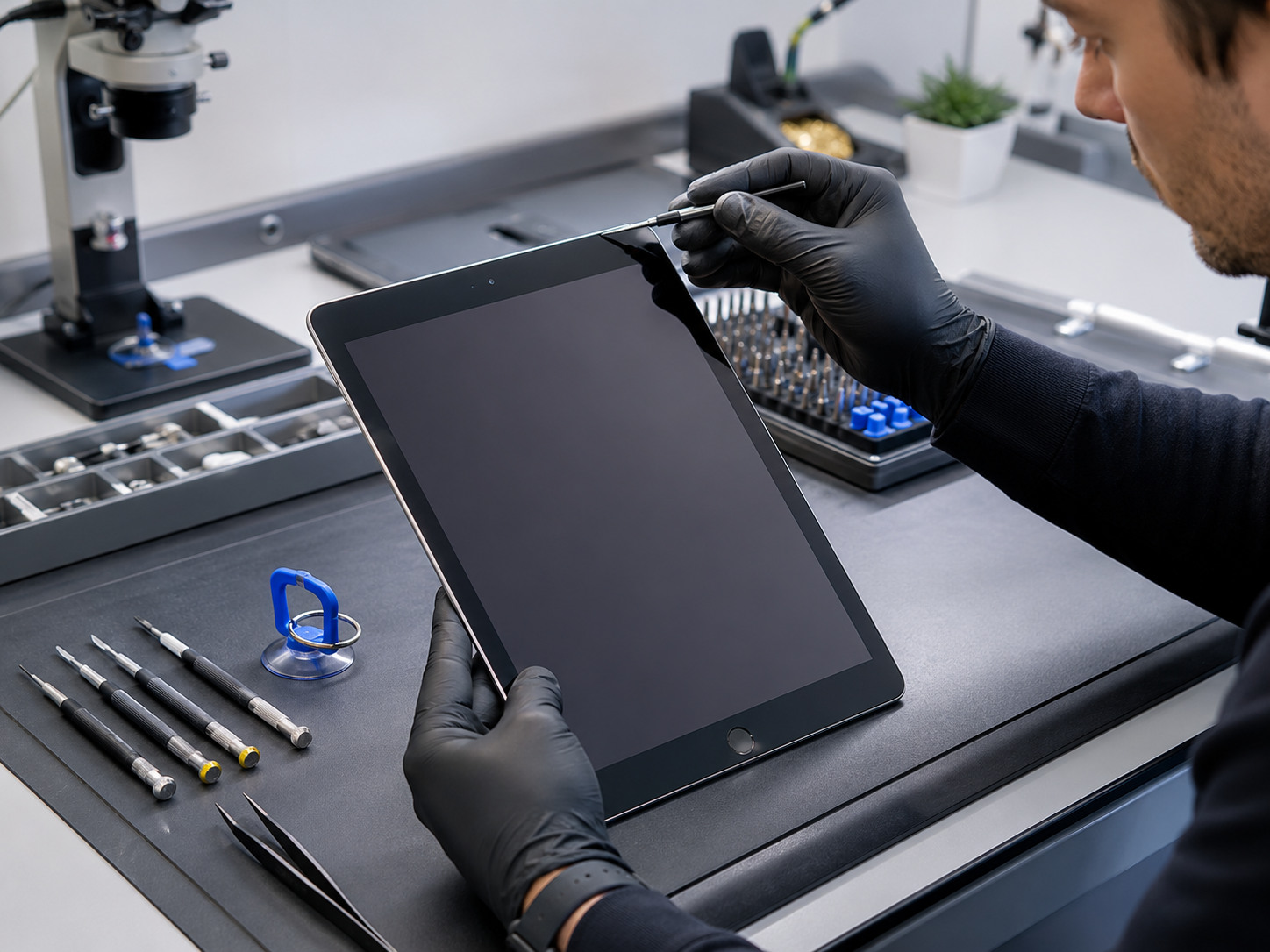 Не работает Touch ID на iPad — диагностика кнопки и датчика