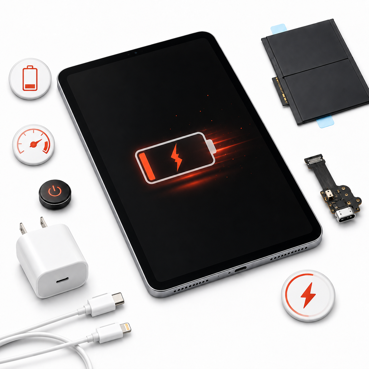 iPad mini быстро разряжается — диагностика и ремонт в iXpert