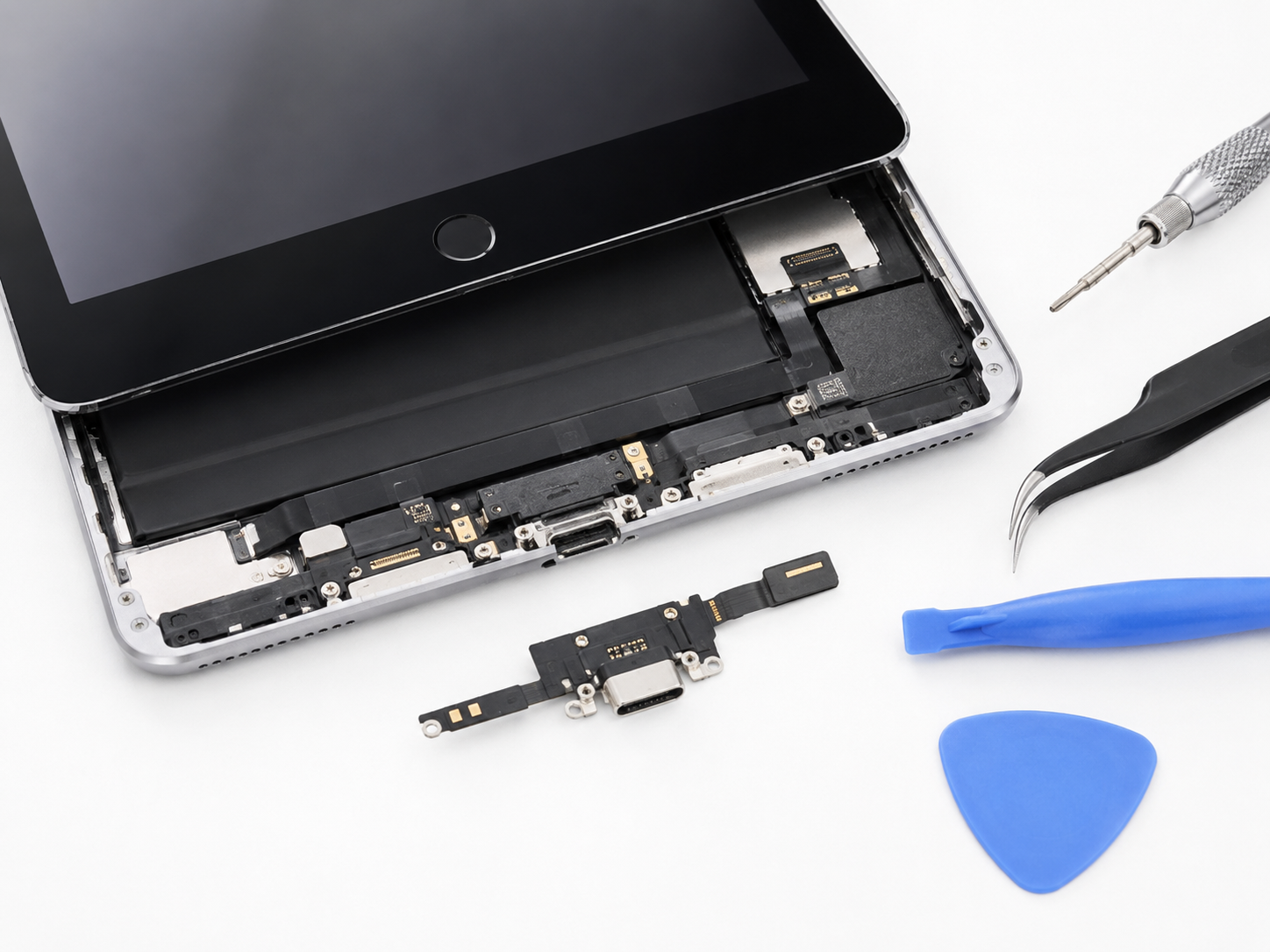 Замена разъёма зарядки iPad Air Lightning или USB-C в iXpert