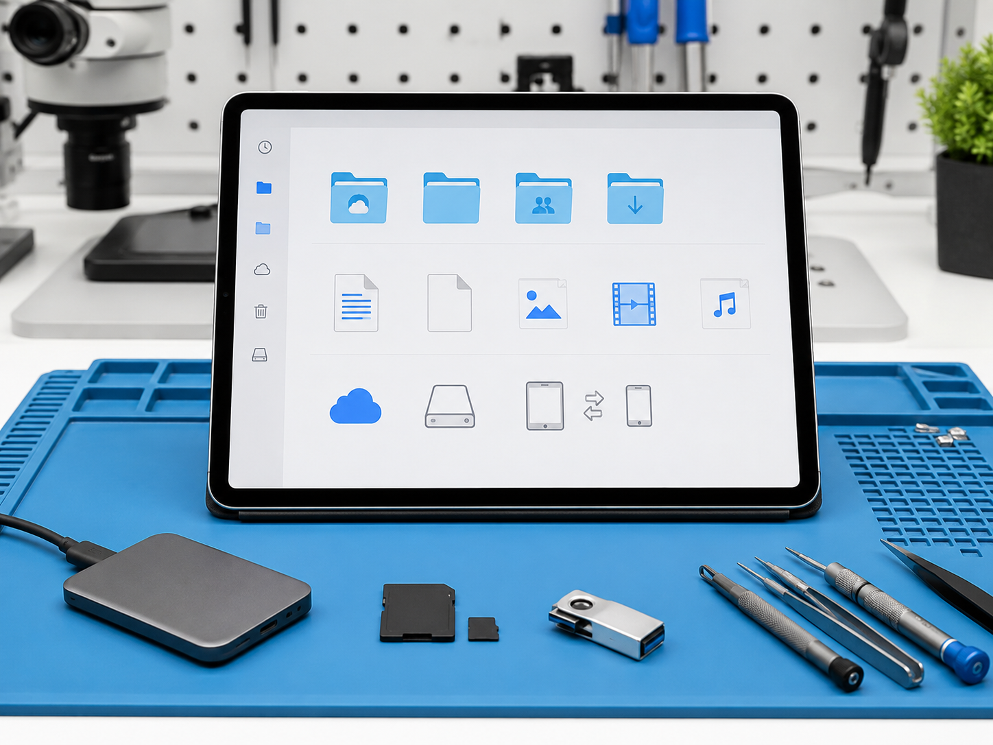 Не работает Files на iPad mini — диагностика Downloads внешних накопителей и офлайн-файлов