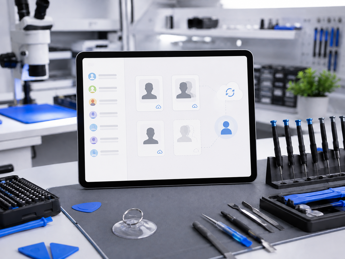 Не работает Contacts на iPad mini — диагностика синхронизации поиска и дублей