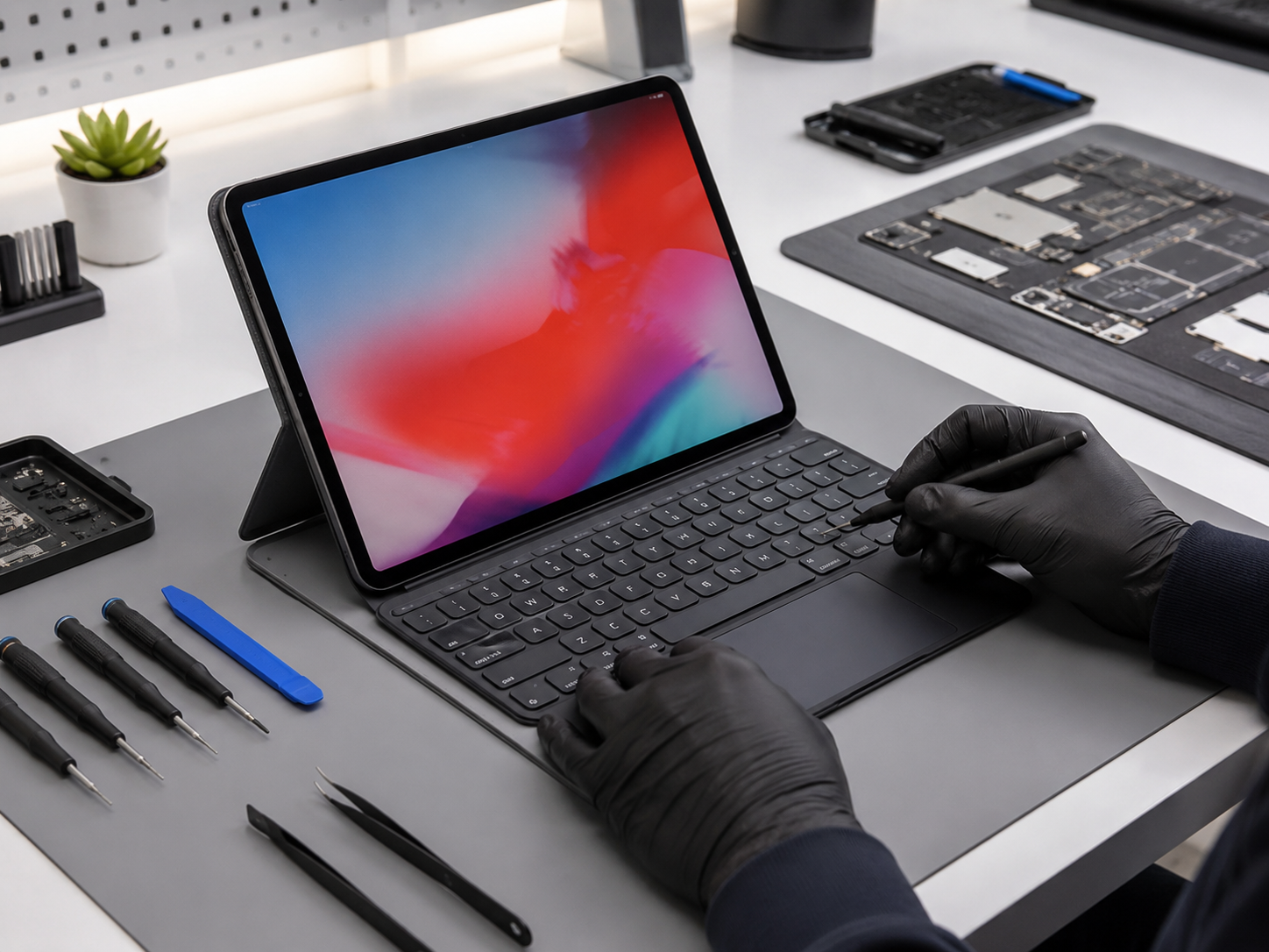 Не работает клавиатура на iPad Air — диагностика Smart Connector