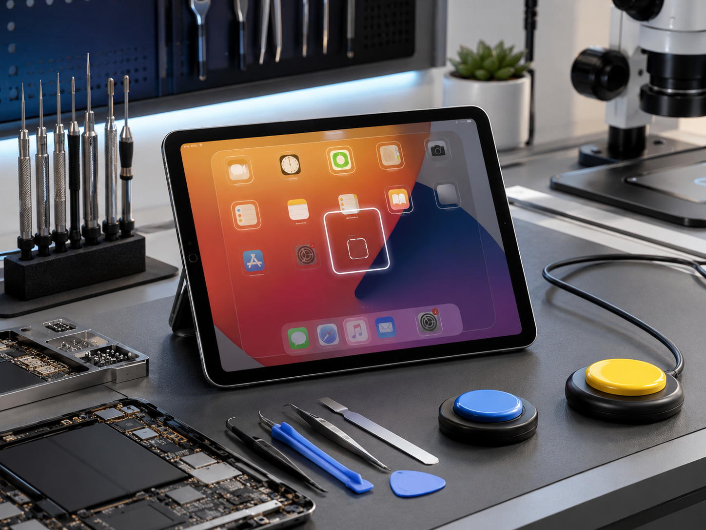 Не работает Switch Control на iPad Pro — диагностика аксессуаров и сканирования