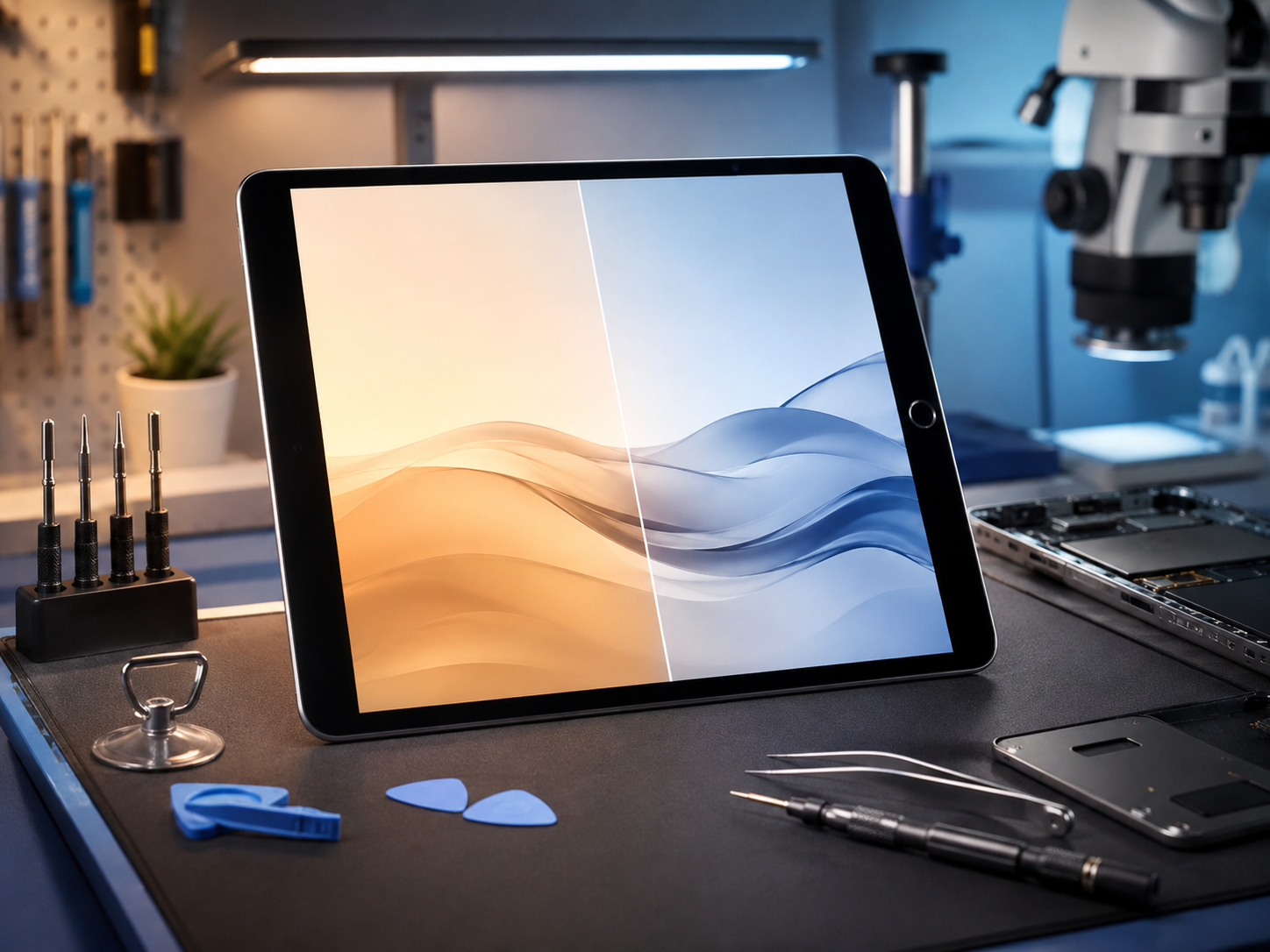 Не работает True Tone на iPad — диагностика дисплея и датчика освещения
