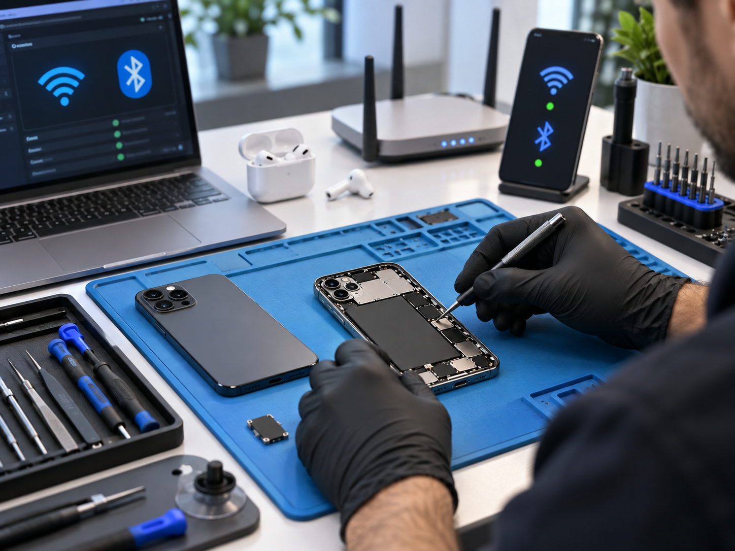 Не работает Wi‑Fi или Bluetooth на iPhone 15