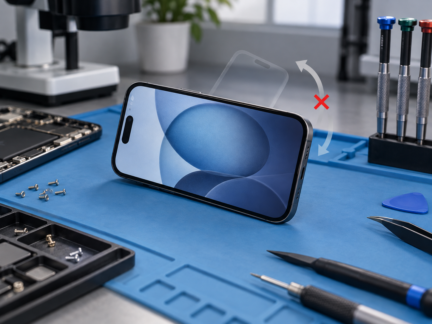 Не работает автоповорот экрана на iPhone 15