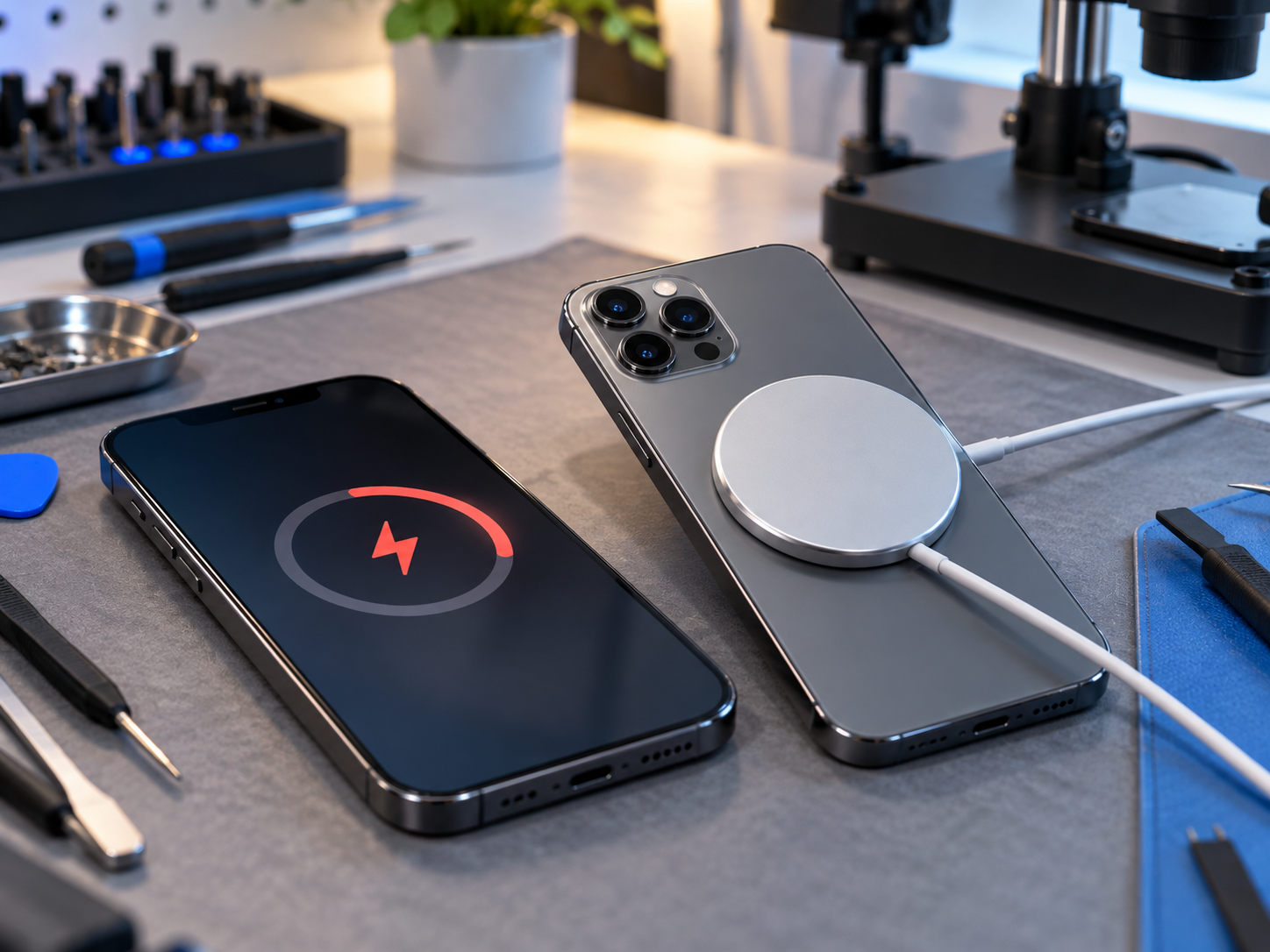 Не работает MagSafe на iPhone 15