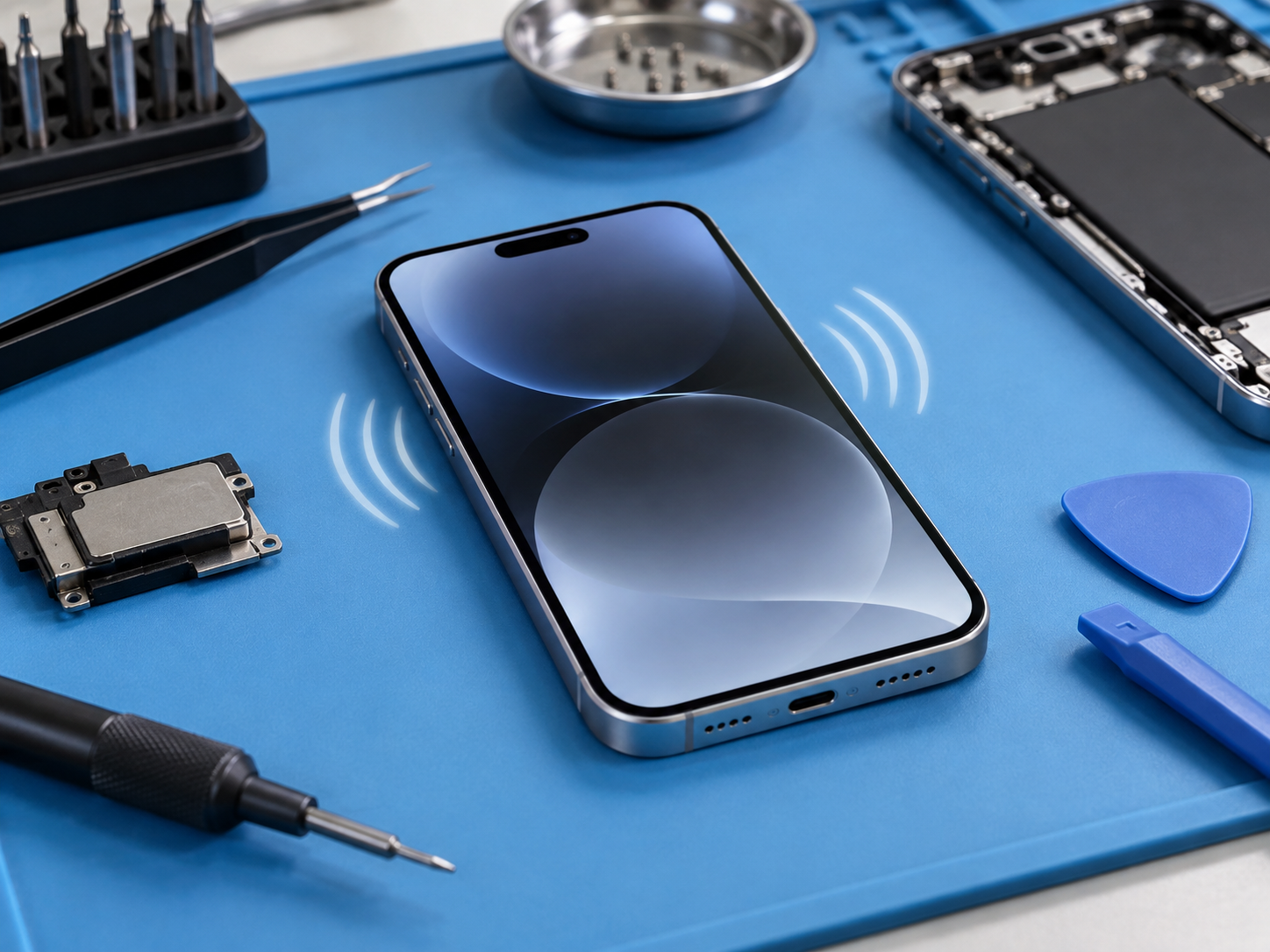 Не работает вибрация на iPhone 15