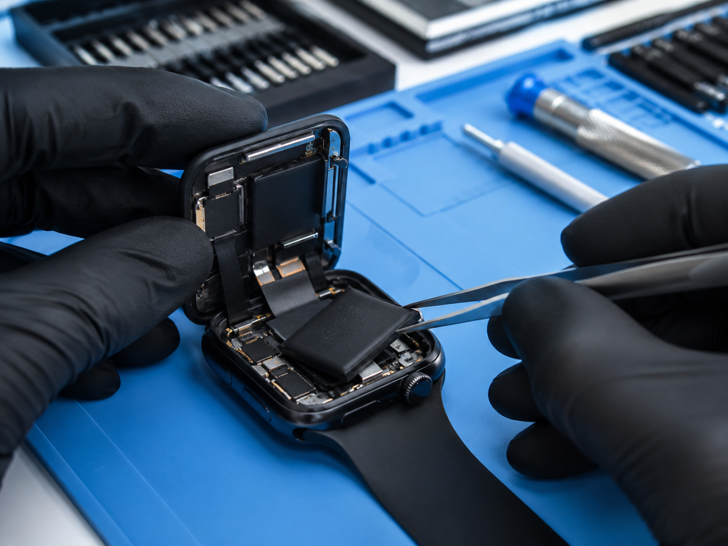 Замена аккумулятора Apple Watch Series 9 в сервисе iXpert